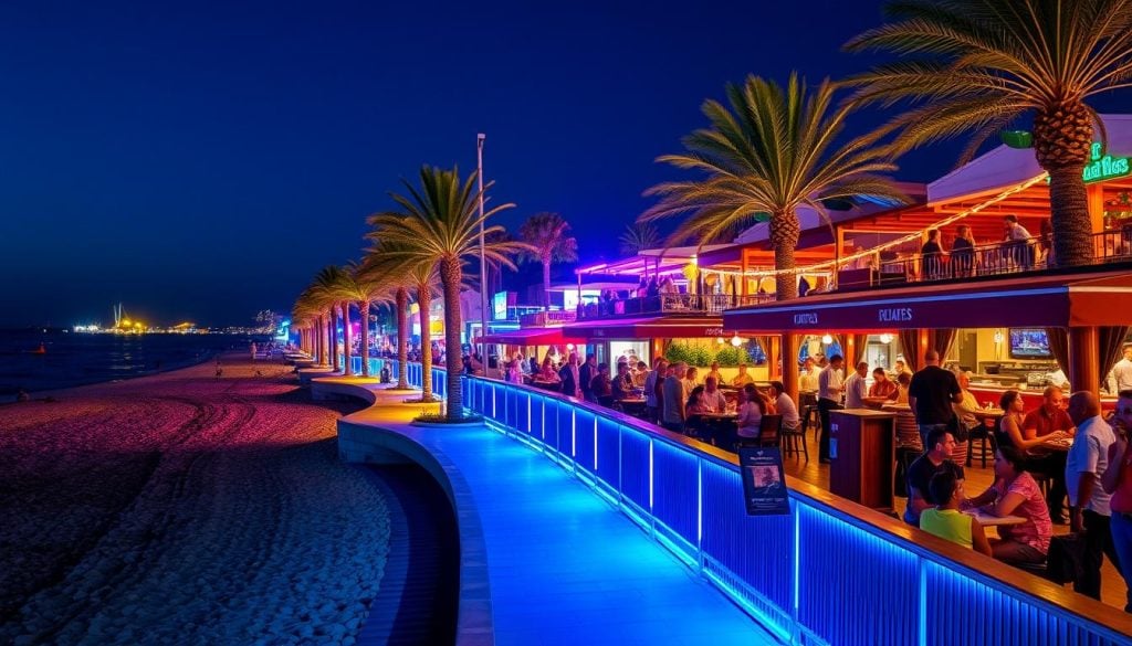 Limassol beach resort nightlife and entertainment options