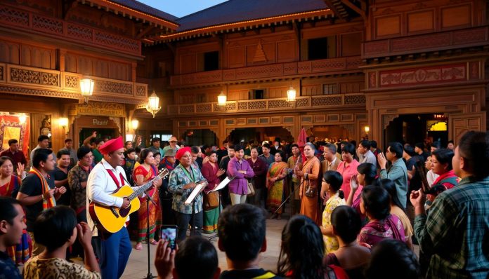 Live music and cultural shows in Bhaktapur