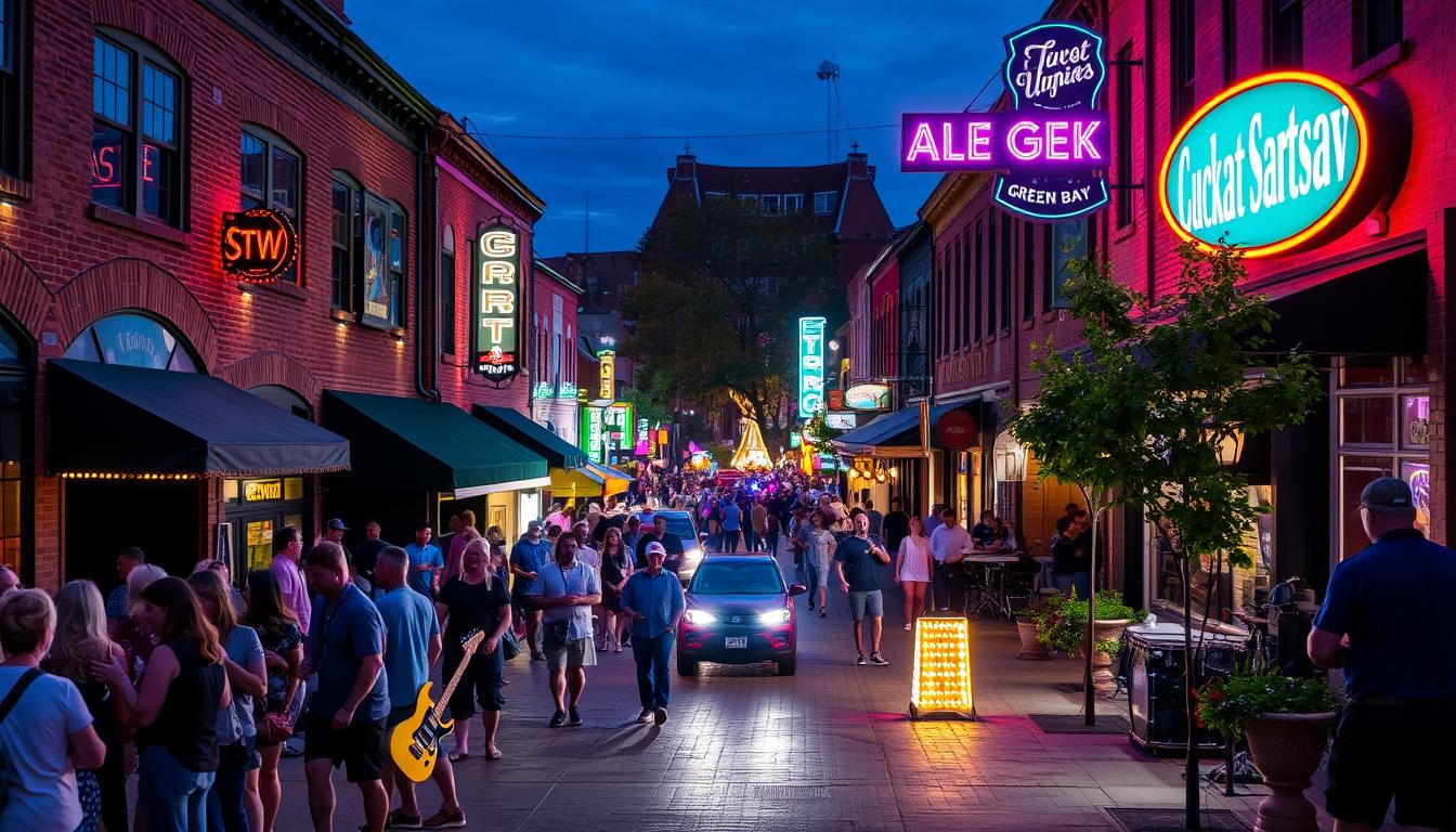 Live music venues in downtown Green Bay