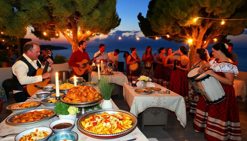 Local cuisine and music in Paphos Local cuisine and music in Paphos