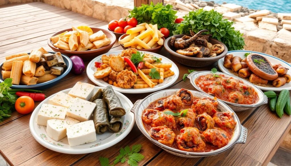 Local cuisine in Ayia Napa