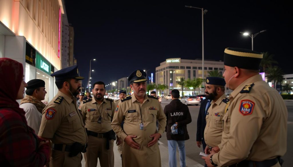 Local law enforcement in Muscat Local law enforcement in Muscat