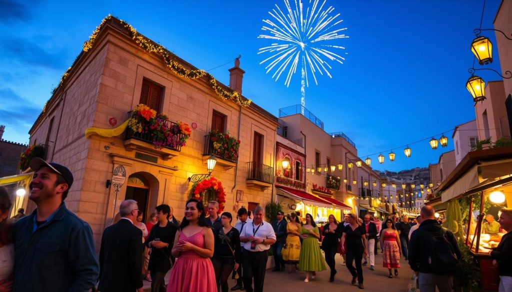 Local village festas and cultural events in Gozo