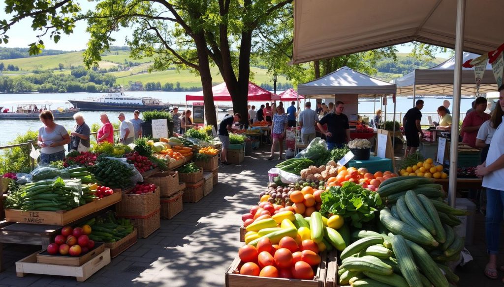 Locally sourced food in La Crosse