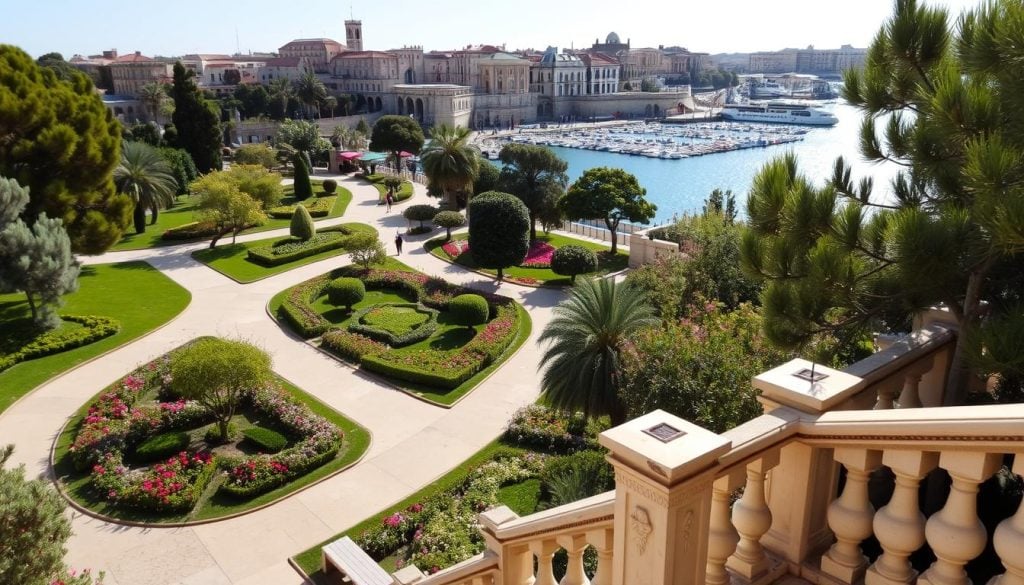 Lower Barrakka Gardens overview