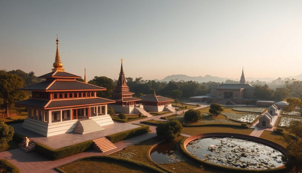 Lumbini Master Plan and Kenzo Tange's architectural design