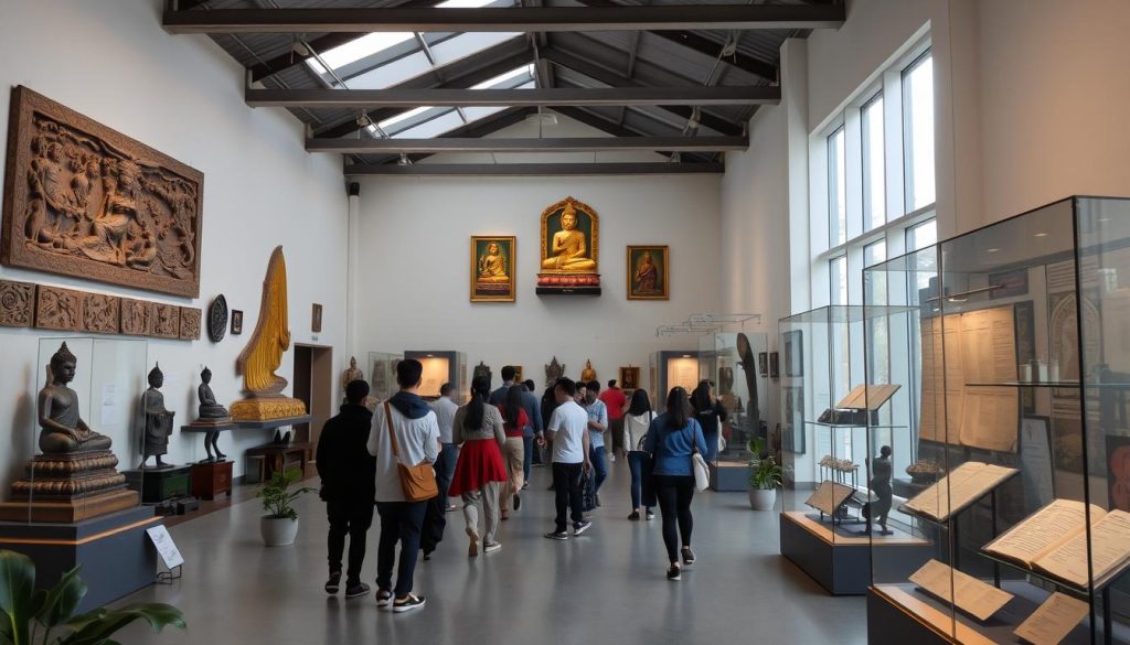 Lumbini Museum showcasing Buddhism artifacts