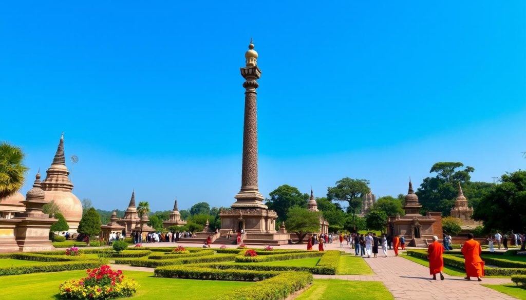 Lumbini attractions and Ashoka Pillar historical significance