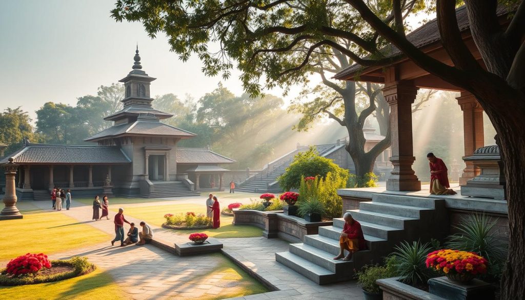 Lumbini cultural history