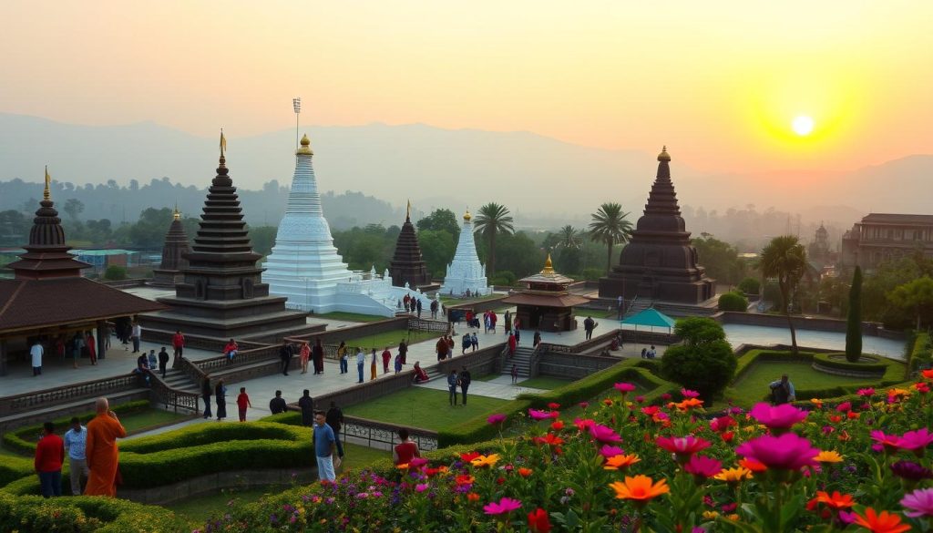 Lumbini living museum experiences Lumbini living museum experiences