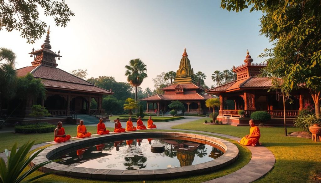 Lumbini meditation centers