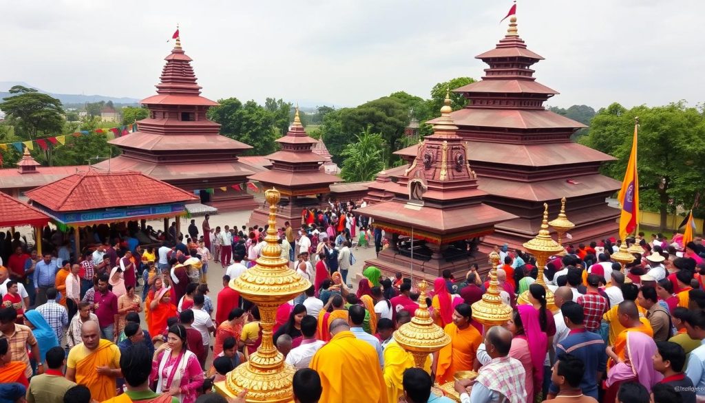 Lumbini religious events