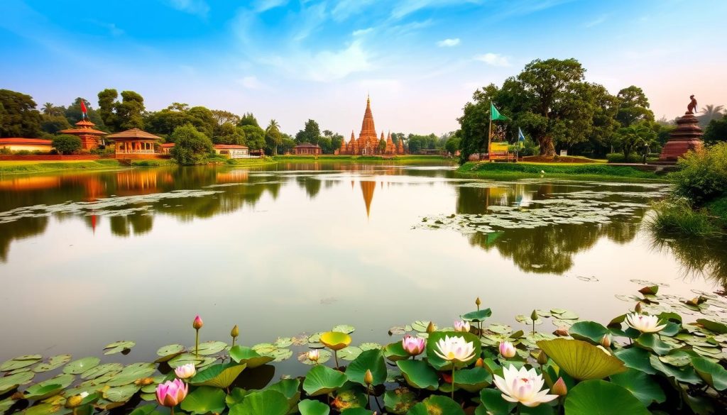 Lumbini sacred sites