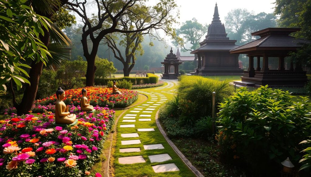 Lumbini spiritual landmarks