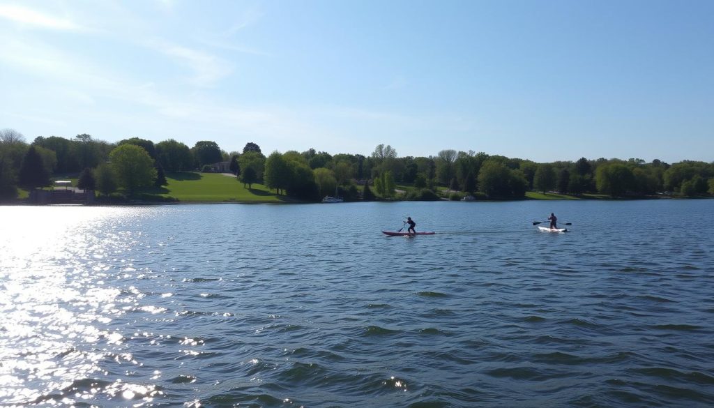 Madison activities outdoors Lake Mendota recreation paddleboarding in Madison Madison activities outdoors Lake Mendota recreation paddleboarding in Madison