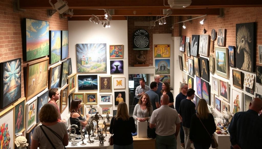 Madison art galleries showcasing local talent