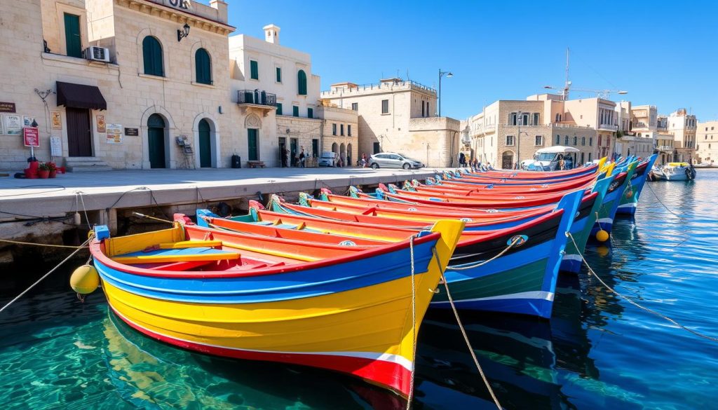 Maltese boats Luzzu Maltese boats Luzzu