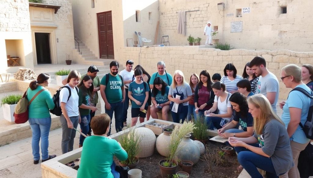 Mdina cultural conservation volunteering