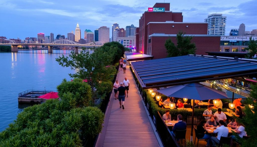 Milwaukee Riverwalk food scene Milwaukee Riverwalk food scene