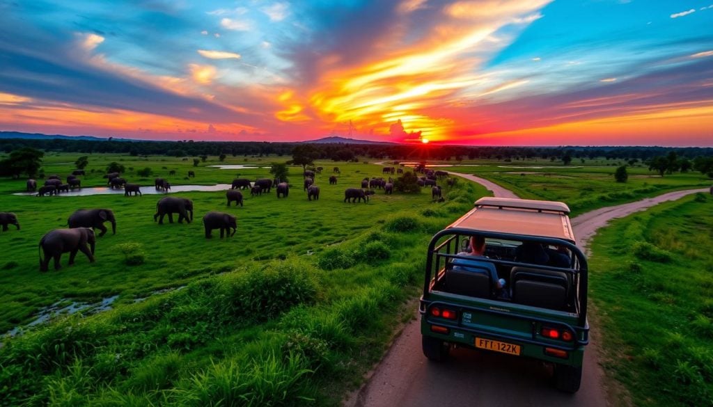 Minneriya National Park safaris