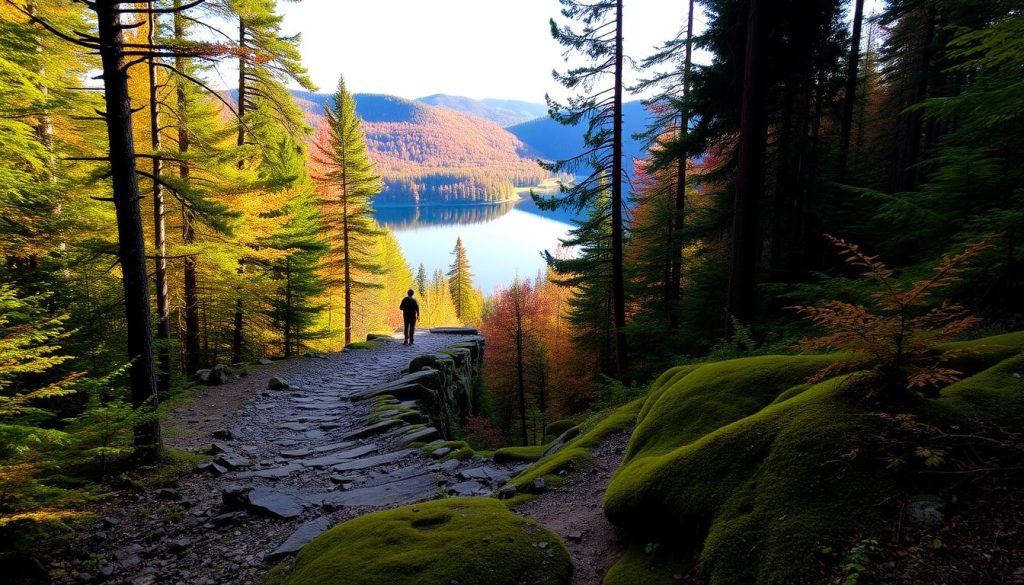 Mirror Lake hiking experience. Mirror Lake hiking experience.