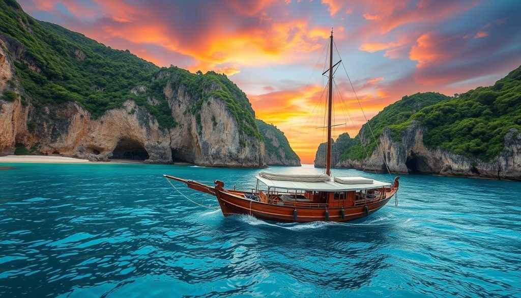 Muscat dhow cruises amidst hidden coves and secluded beaches Muscat dhow cruises amidst hidden coves and secluded beaches