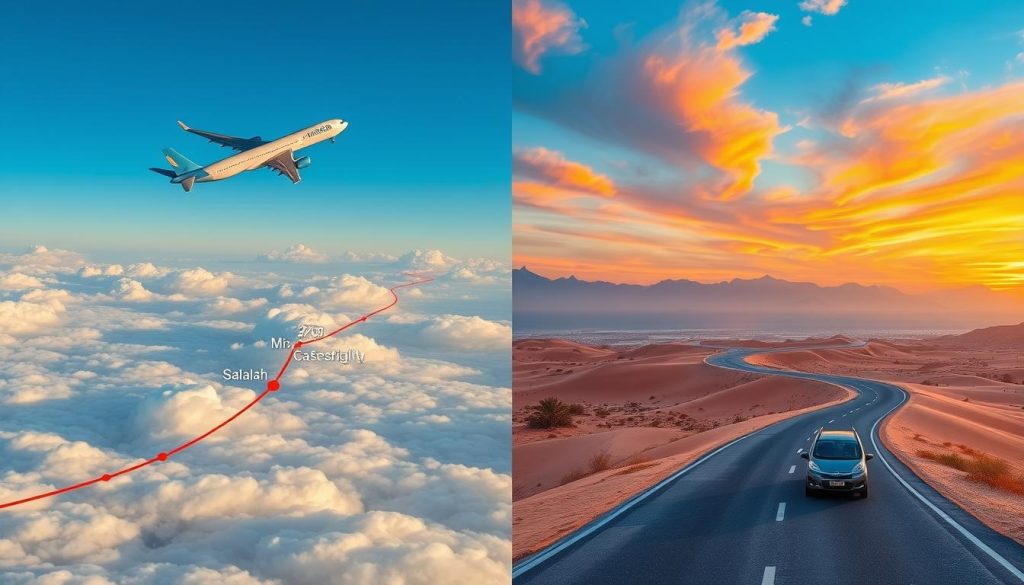 Muscat to Salalah travel time Muscat to Salalah travel time