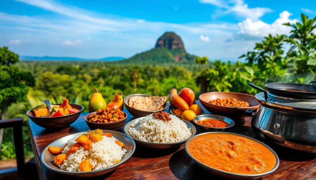 Must-try traditional Sri Lankan dishes near Sigiriya