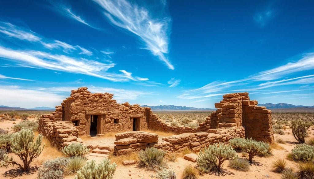 Native American ruins Las Cruces