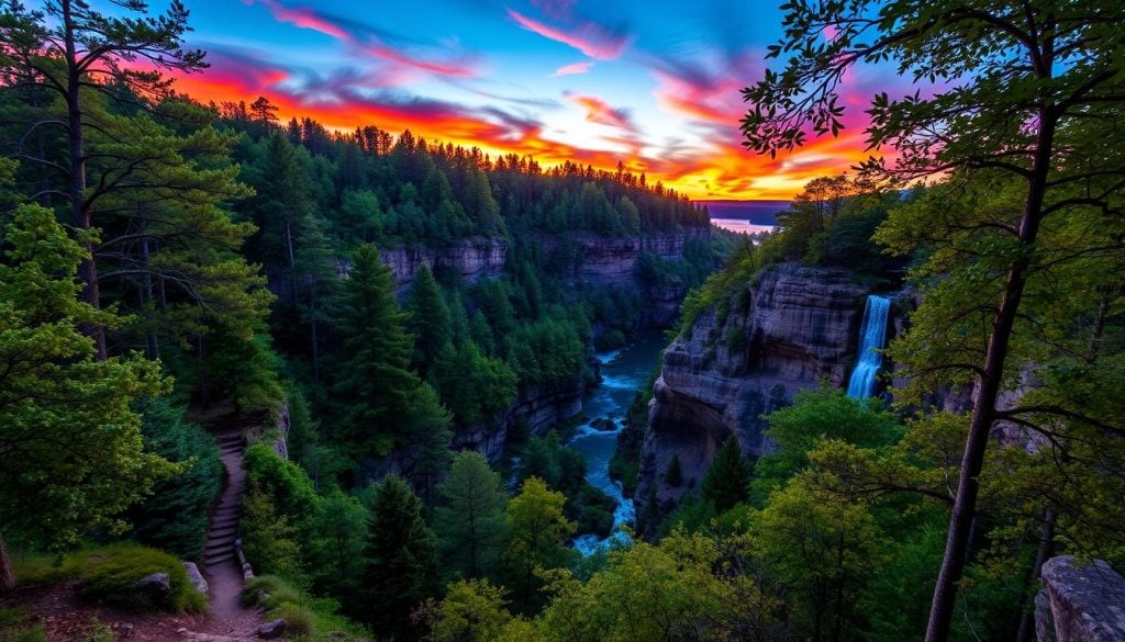 Natural beauty in Wisconsin Dells