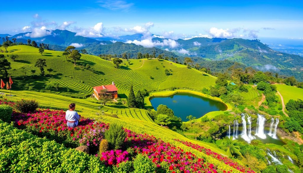 Nature attractions in Kandy and Nuwara Eliya