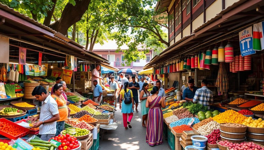 Navigating local markets in Kandy Navigating local markets in Kandy