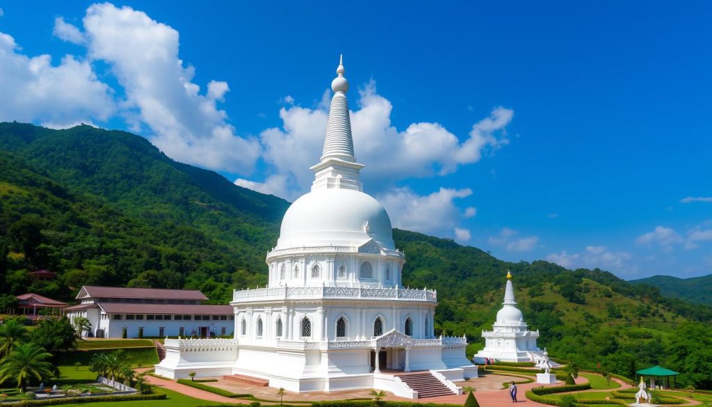 Nelligala International Buddhist Center unique features