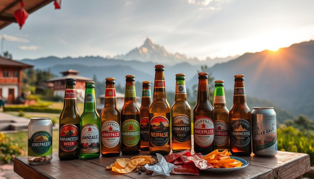 Nepalese beer Nepalese beer
