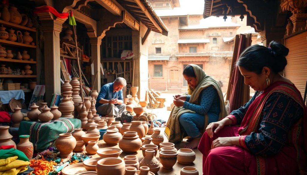 Nepali craftsmanship workshops