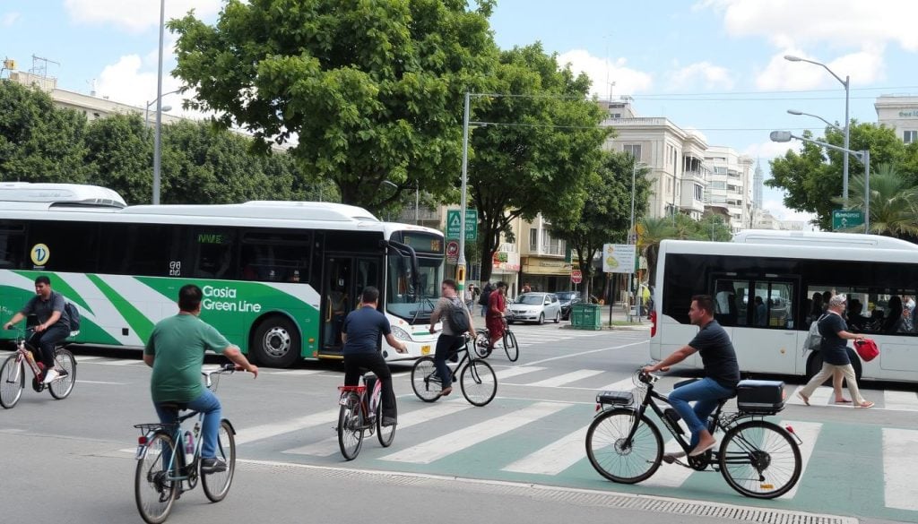 Nicosia Green Line transportation