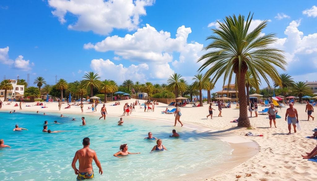 Nissi Beach swimming in Famagusta activities