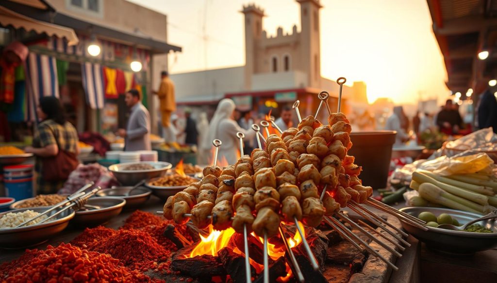 Nizwa street food - Meshkak Nizwa street food - Meshkak