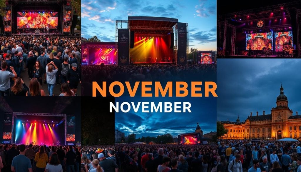 November music festivals global phenomenon