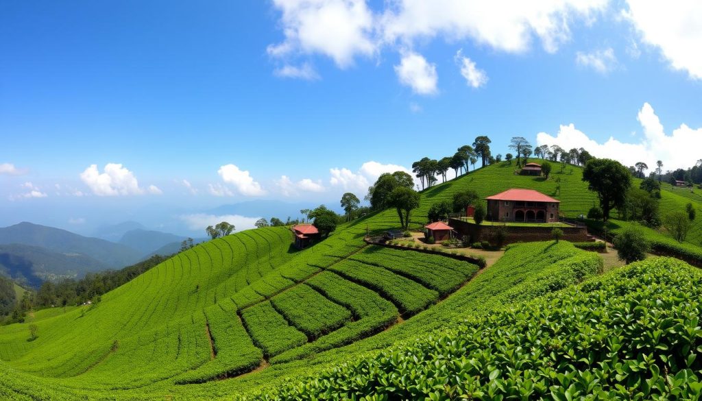 Nuwara Eliya historical sites and tea plantations