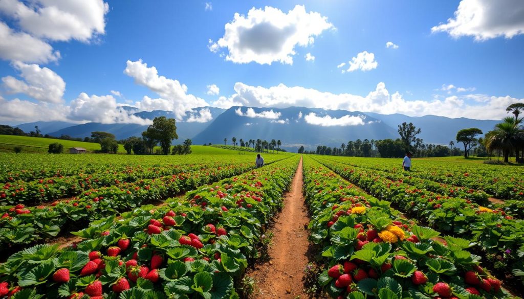 Nuwara Eliya strawberry farms and picking experiences