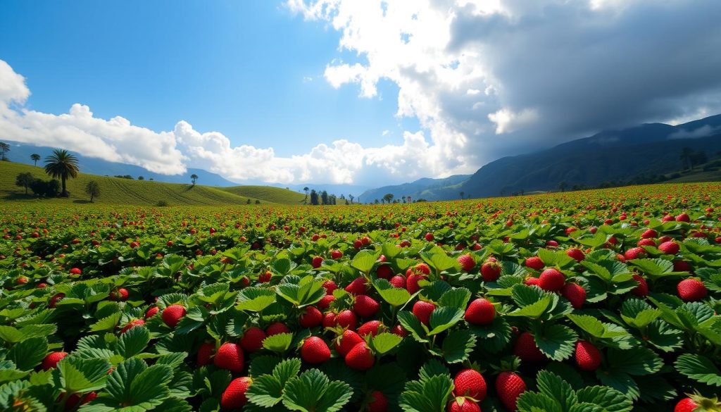 Nuwara Eliya strawberry picking season