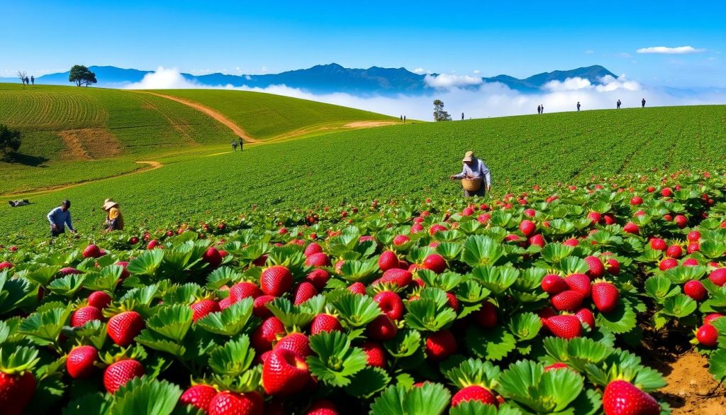 Nuwara Eliya strawberry picking tour