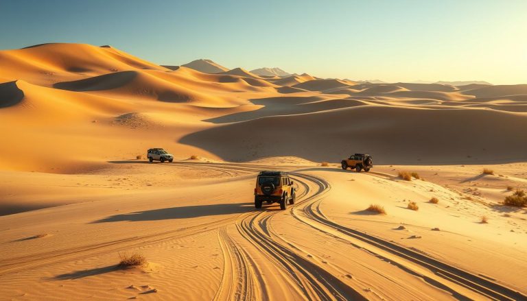 Off-road adventures in Sur desert