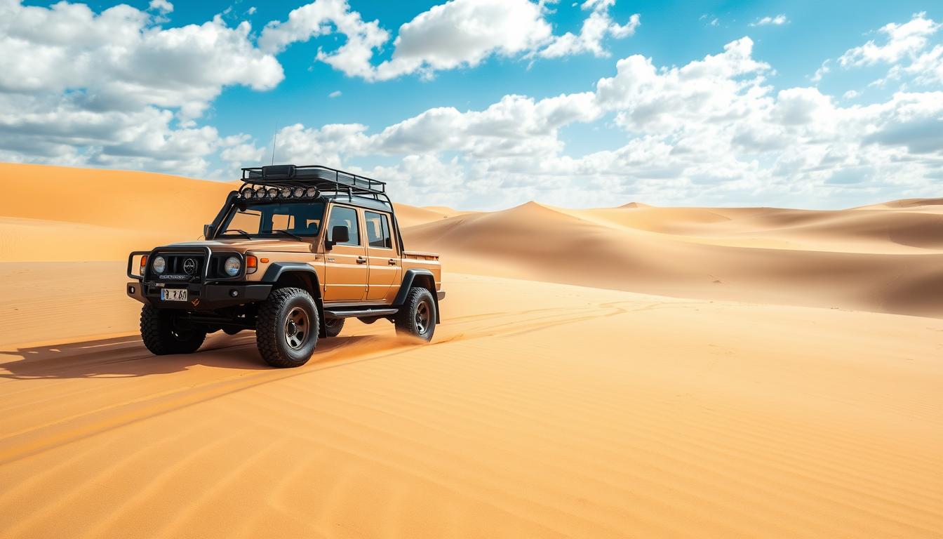 Off-road driving Wahiba Sands