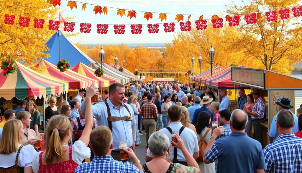 Oktoberfest tradition celebration in La Crosse