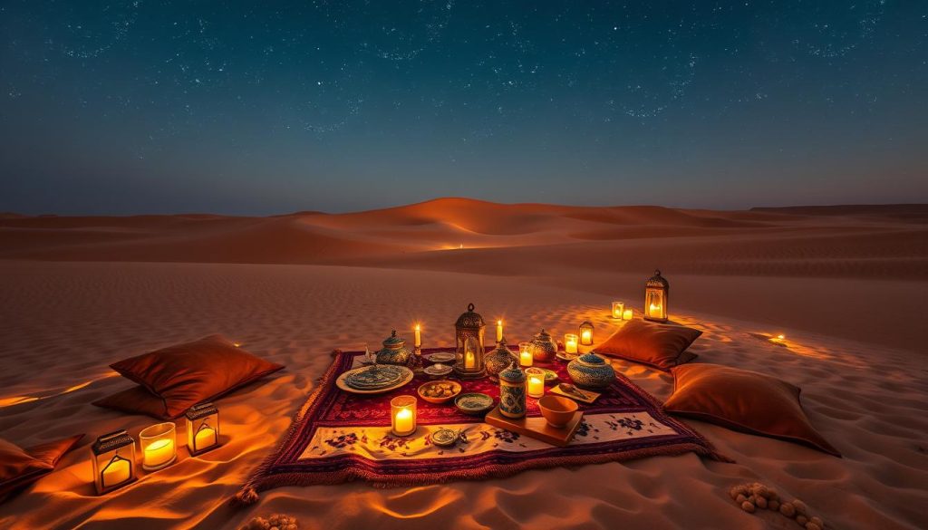 Oman desert dining experience under the stars Oman desert dining experience under the stars