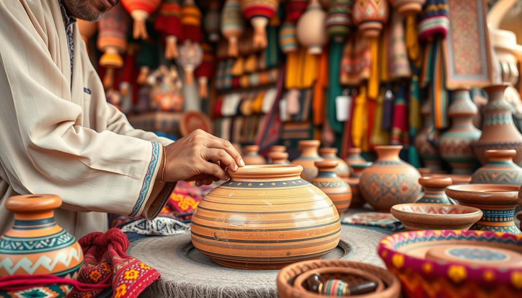 Omani crafts showcasing cultural heritage Omani crafts showcasing cultural heritage