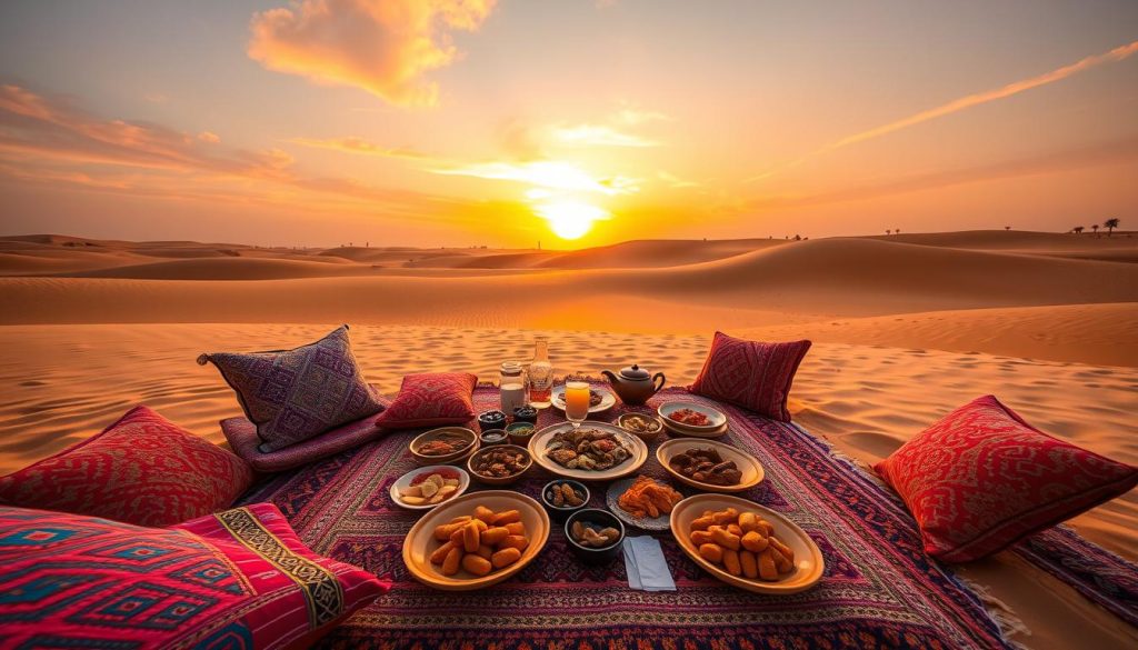 Omani cuisine dining in Wahiba Sands Omani cuisine dining in Wahiba Sands