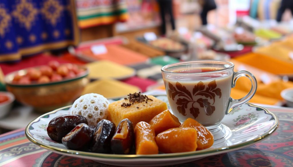 Omani desserts and karak tea in Muscat Omani desserts and karak tea in Muscat